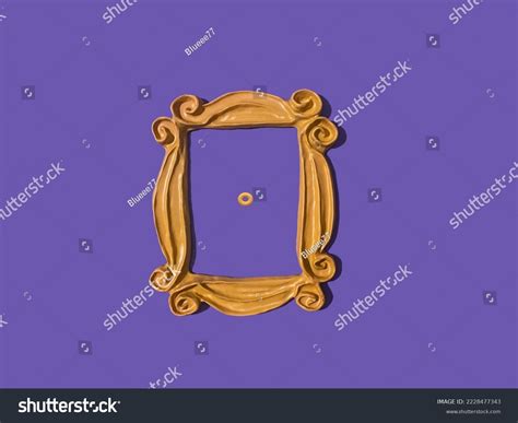 Yellow Frame Friends Tv Show Which Stock Photo 2228477343 | Shutterstock