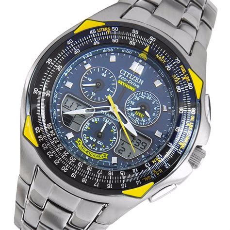 Relógio Citizen Eco Drive Skyhawk Blue Angels Jr3090-58m - R$ 3.000,00 em Mercado Livre