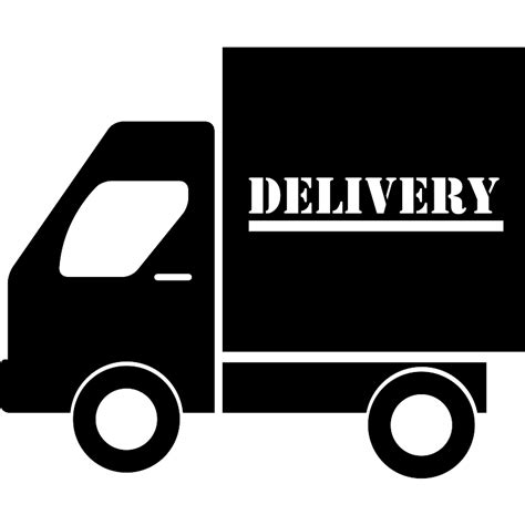 Delivery Truck Side View Vector SVG Icon - SVG Repo