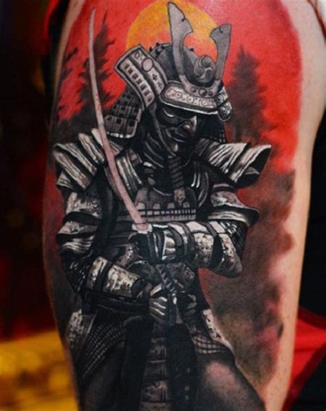 40 Samurai Warrior Tattoo Designs