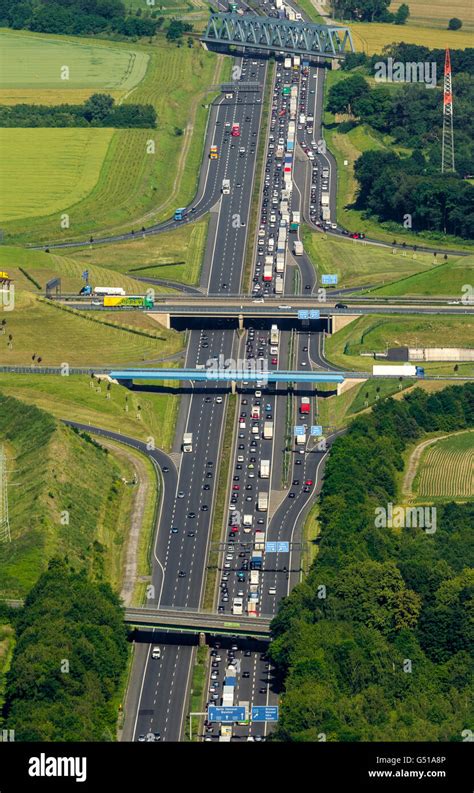 Traffic jam on a2 motorway hi-res stock photography and images - Alamy