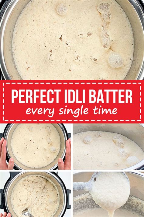 Idli Batter recipe - a detailed guide with step by step instructions ...