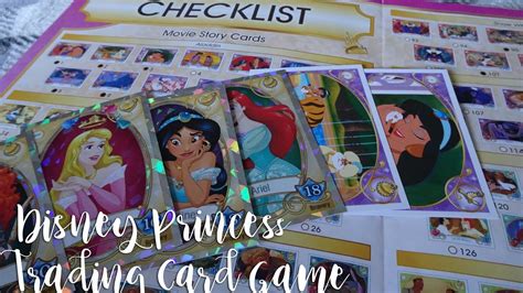 Disney Princess Trading Card Game: Starter Pack & Opening Packs - YouTube