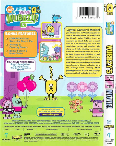 Image - Wubbzy's Big Movie! DVD Artwork (Back and Side).png ...