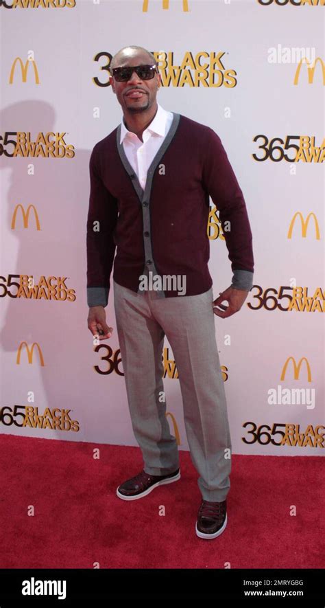 R&B singer Tank poses on the red carpet prior to the McDonald's 365 ...