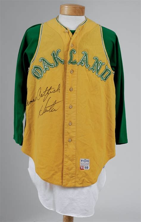 1968 Catfish Hunter Game Worn Jersey