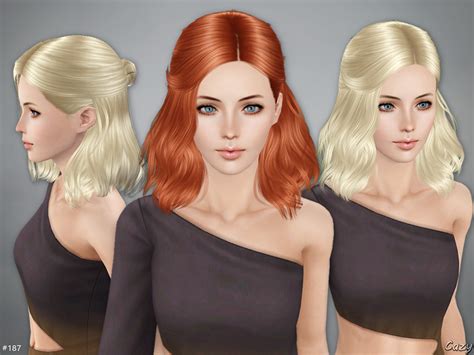 Cazy's Haley Hairstyle - Sims 3