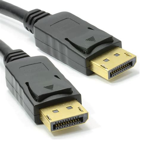 2m DisplayPort Cable Plug to Plug HD Lead Display Port | eBay