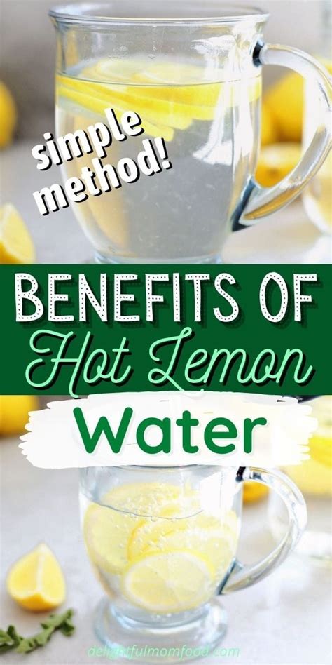 10 Benefits of Hot Lemon Water Morning and Before Bed | Recipe | Lemon water, Hot lemon water ...