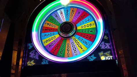 Wheel of Fortune $100 Slot Machine Spin Hand Pay - YouTube