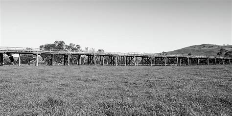 Prince Alfred Bridge, Gundagai Photograph by Gary Somerville - Pixels