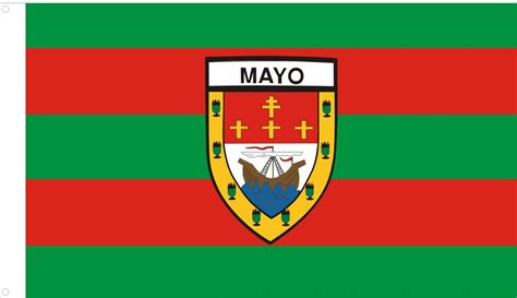 Mayo GAA flag 5ft x 3ft. – Mayo Football Shop