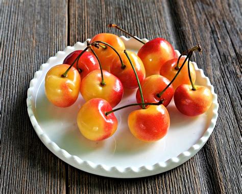 Rainier Cherry Pie Bites - Simply Sated