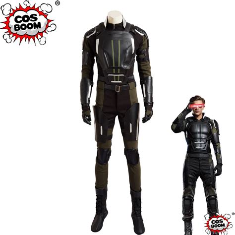 COSBOOM X Men Apocalypse Cyclops Scott Summers Costume Adult Halloween ...