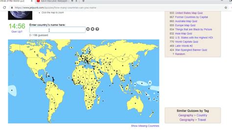 Jetpunk Countries Of The World Blank Map - London Top Attractions Map