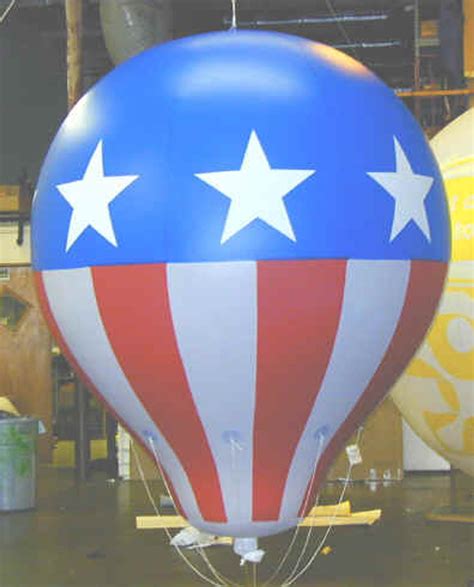 8-foot Hot Air Balloon Shape Giant Advertising Inflatable - No Artwork - Balloon Ideas