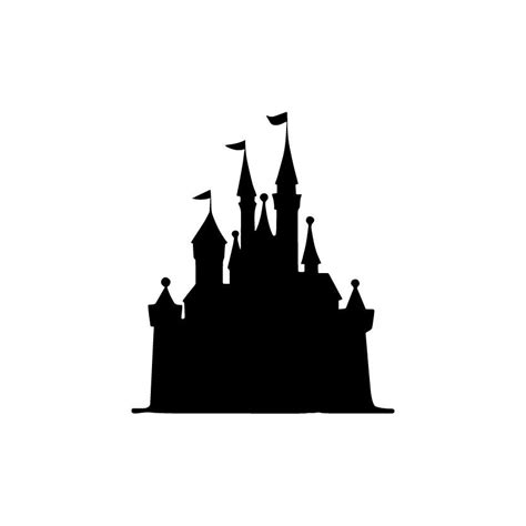 Cinderella castle disney SVG PNG VECTOR Cricut File | Etsy