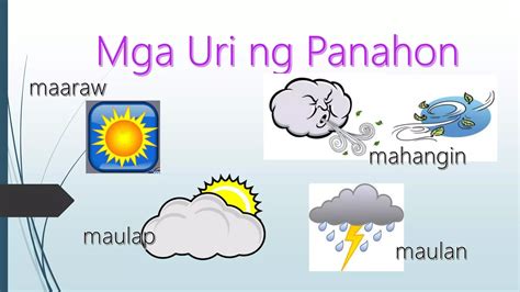 Uri Ng Panahon Worksheet For Grade 2 | Images and Photos finder