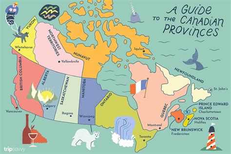 Guide to Canadian Provinces and Territories