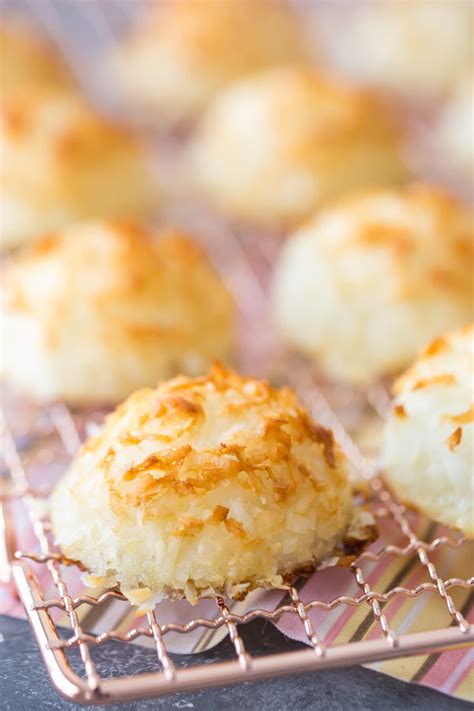 Easy Coconut Macaroons - Recipe Girl