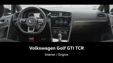 Golf GTI TCR Interior | Videos & Footage | Volkswagen Newsroom