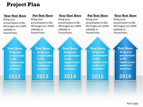 Project Plan Slide Template