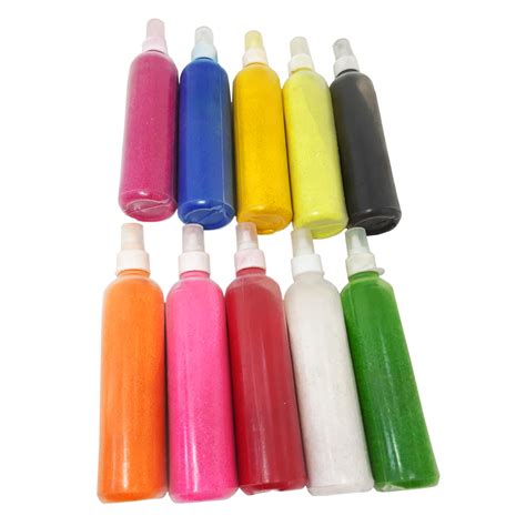 Rangoli Powder Colors Bottles 100 gm Each Design Creativity Diwali ...