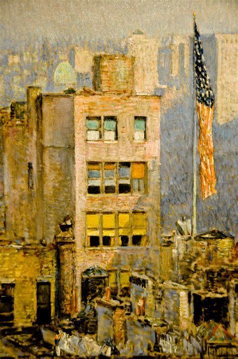 Childe Hassam - The Flag, Fifth Avenue, 1918 at the Virgin… | Flickr