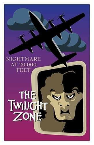 Nightmare at 20,000 Feet | Twilight zone, The mind's eye, Twilight