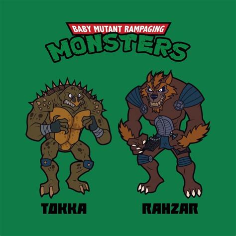 TMNT TOKKA AND RAHZAR by rubtox | Tmnt, Teenage mutant ninja turtles artwork, Ninja turtles