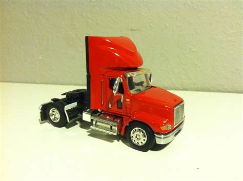 ALL RED DCP 1/64 INTERNATIONAL 9100 DAY CAB SINGLE AXLE | Cab, Axle ...