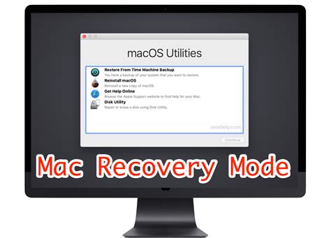 How to Start Mac in Recovery Mode (Intel)