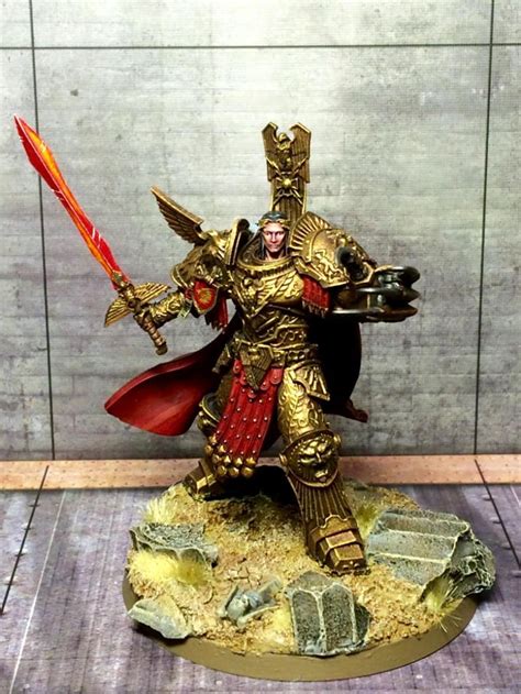 40k Emperor Miniature, Emperor, Kabuki Celestial Knight, The Emperor Of Mankind - The Emperor of ...