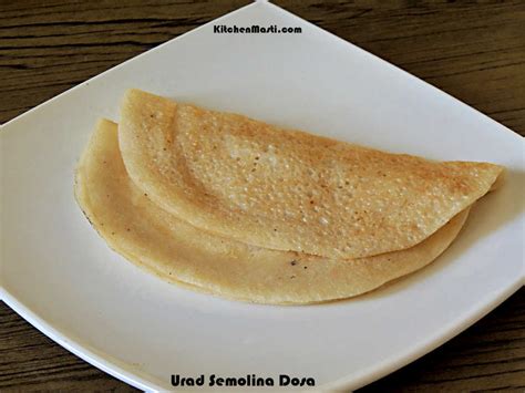 Urad dal - Semolina Dosa Recipe | Vegetarian Recipes