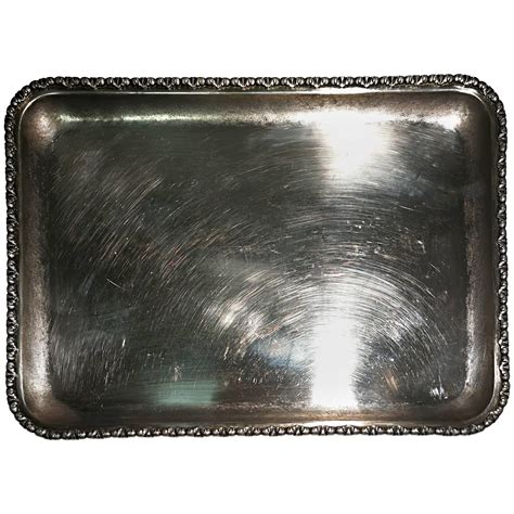 Silver Tray at 1stDibs