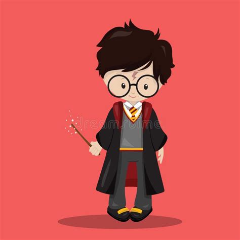 Cartoon Harry Potter Stock Illustrations – 908 Cartoon Harry Potter ...