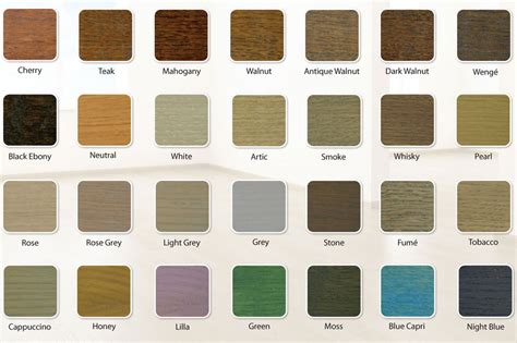 Our Stains - Top Quality Wood Stains From Junckers & Tover