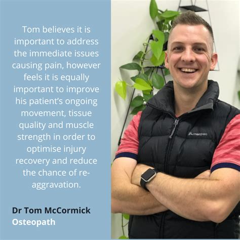 Get To Know Dr Tom McCormick (Osteopath) | Valued Health Osteopathy