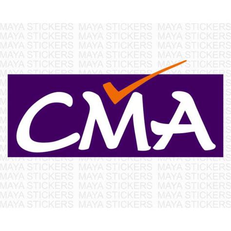 Cost and Management accountants logo stickers