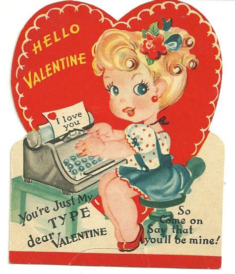 Printable Old Fashioned Valentine Cards - Printable Card Free