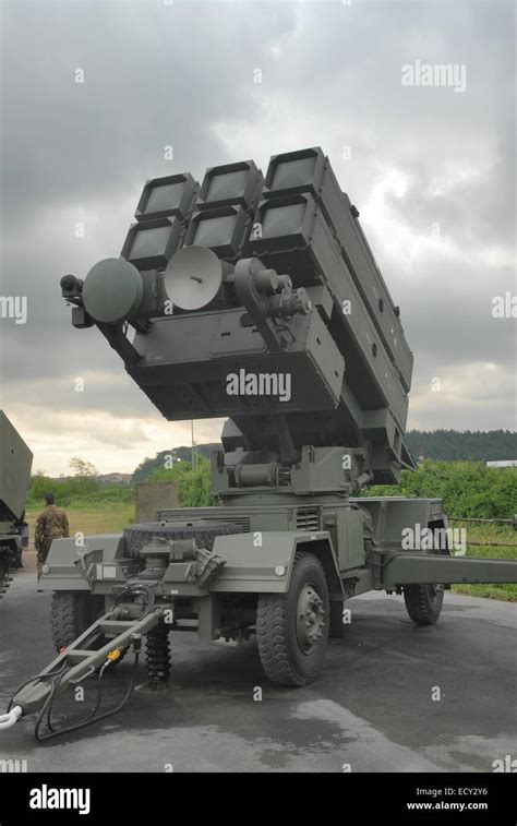 Italian Air Force, anti aircraft missile launcher Spada for Aspide ...