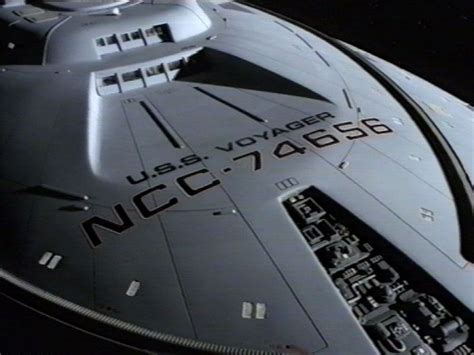 Starfleet ships — USS Voyager detail