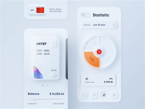 Neumorphism in user interfaces | SquarePlanet