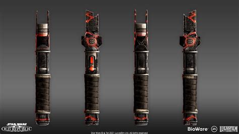 ArtStation - Star Wars: The Old Republic - Fractured Ashla & Bogan Lightsabers | Star wars the ...