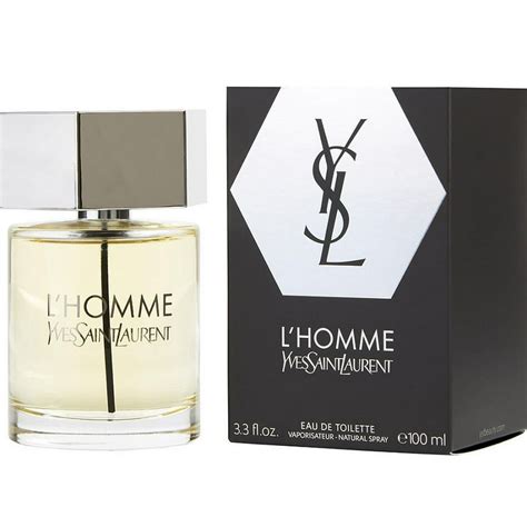 YSL L'HOMME * Yves Saint Laurent 3.3 oz / 100 ml Eau De Toilette Men Cologne - Walmart.com ...