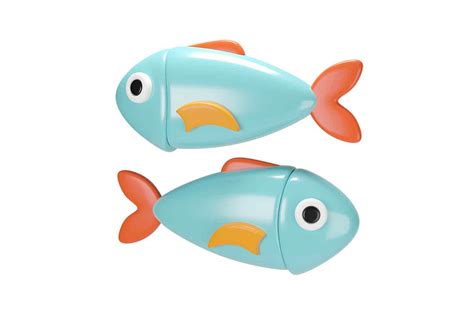 Fish, 3d rendered illustration | kit8.net