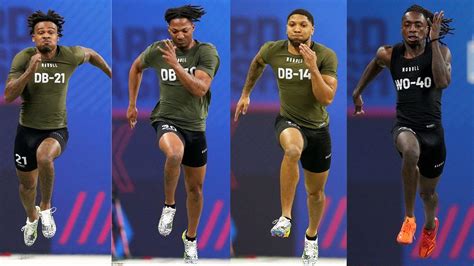 Who Has the Fastest 40 Yard Dash Timing in NFL Combine History? - The SportsRush