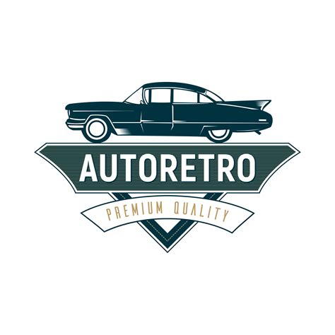 Retro Car Logo Template Design, vintage logo style. 588267 Vector Art at Vecteezy