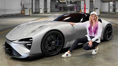 Supercar Blondie Gives A Video Tour Of The Lexus LFA EV Successor