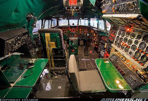 Classic Cockpit of Lockheed L-749 Constellation aircraft | Lockheed, Aircraft interiors, Klm ...